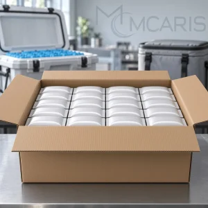 100'lü Buz Jeli Soğutucu Paket Seti - Soft Ice Pack Jel Buz Torbası (Gümüş Beyaz) - Görsel 2