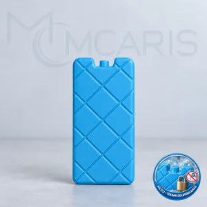 Kilitli Buz Aküsü - Dondurucu Buz Kasedi Ice Box Soğutucu Blok (Mavi)